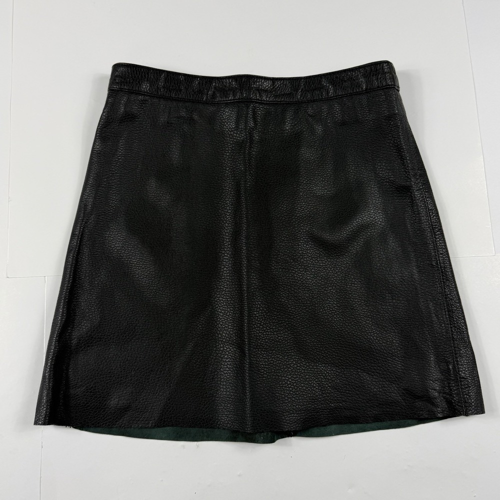 Zadig & Voltaire Jali Deluxe Lamb Leather Skirt Black 36